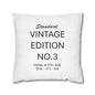 Pillowcase Square Poly Canvas standard by Mariu del Campo.