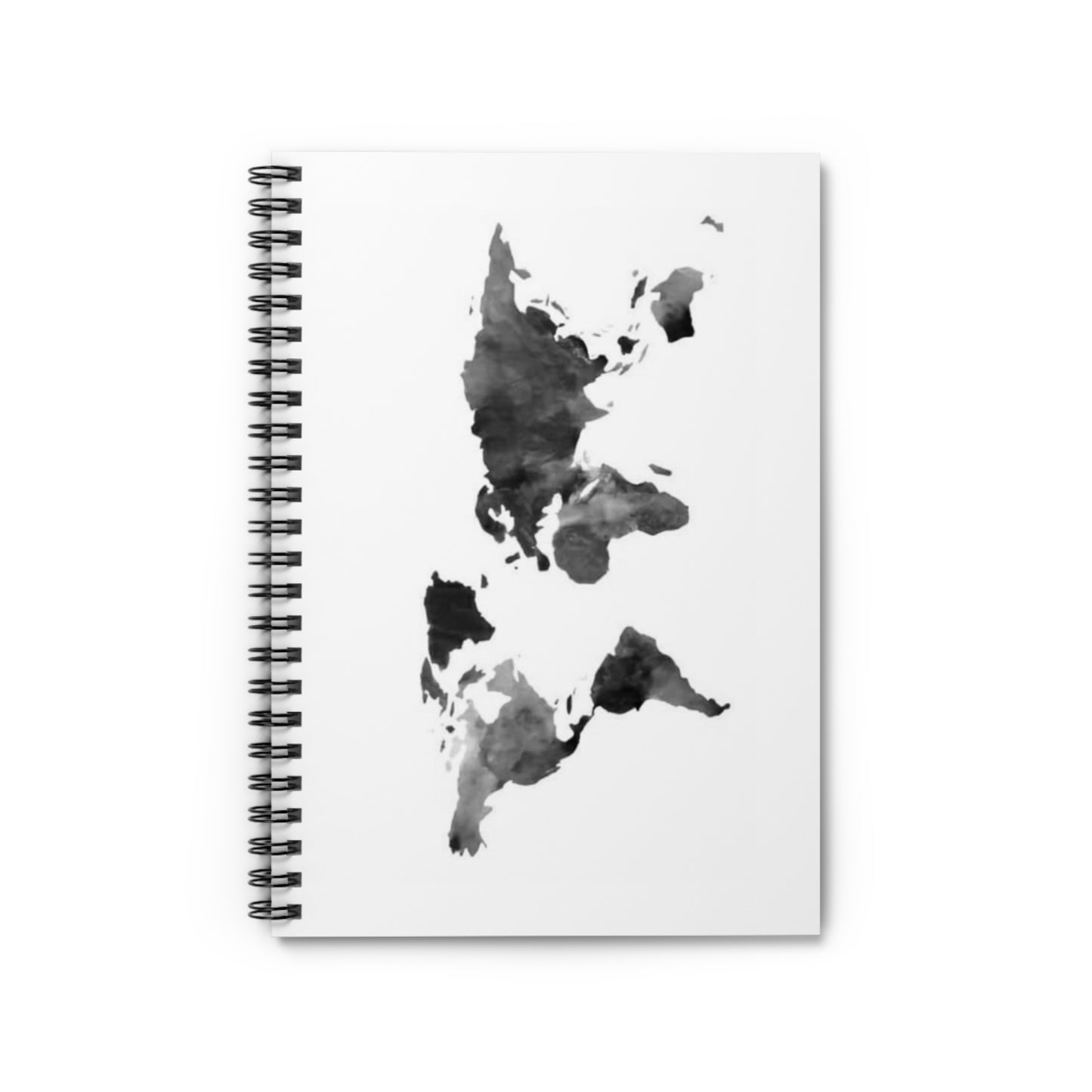 Notebook Spiral - Ruled Line World by Mariu del Campo.
