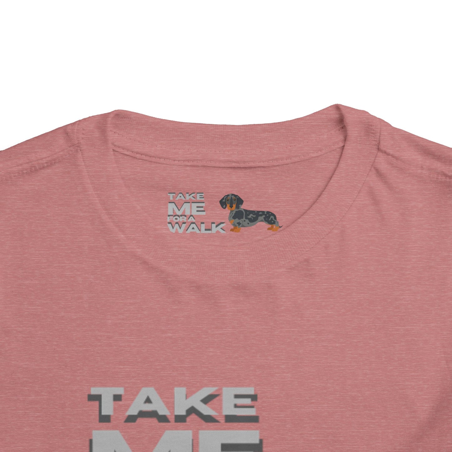 T-Shirt Toddler Short Sleeve Dachshund — by Mariu del Campo