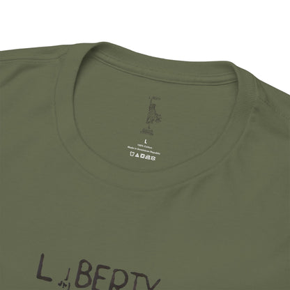 T-Shirt Statue of Liberty Unisex Cotton Tee by Mariu del Campo.