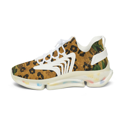 Sneakers Women's Mesh Leopard Camo — by Mariu del Campo