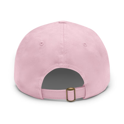 Hat with Leather Patch (Rectangle) love by Mariu del Campo.