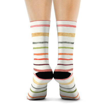 Socks Crew Colors Lines — Mariu del Campo