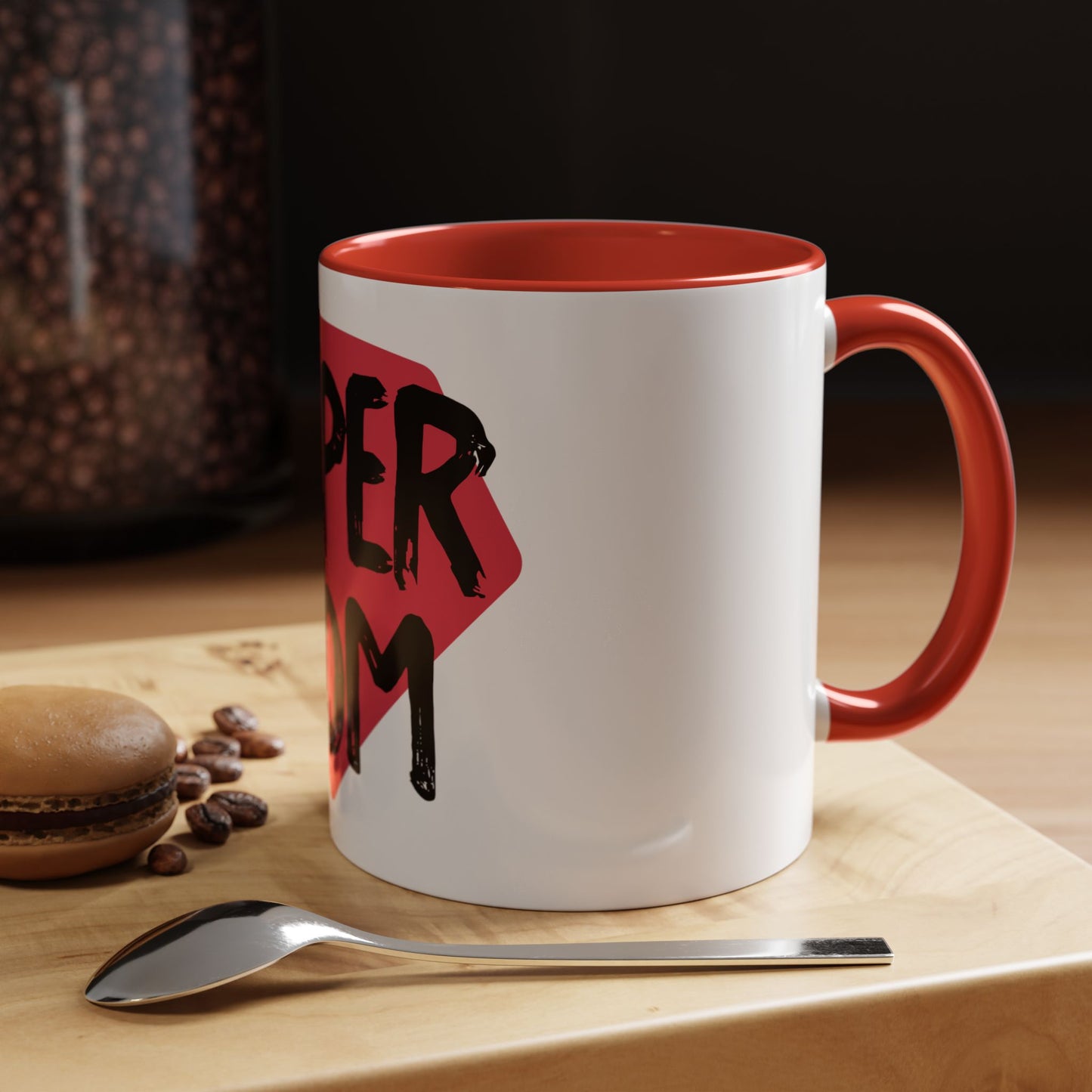 Mug Super Mom by Mariu del Campo.