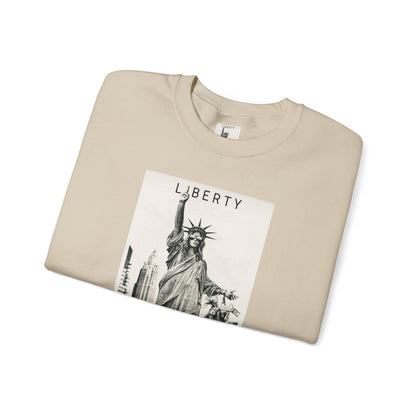 Sweatshirt Statue of Liberty Unisex by Mariu del Campo.