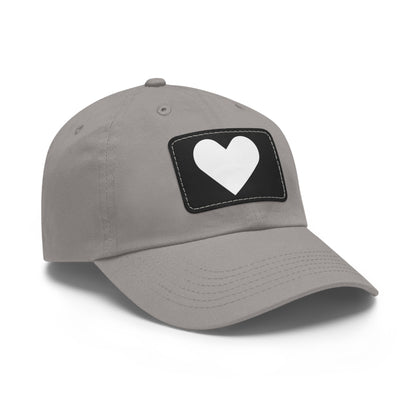 Hat with Leather Patch (Rectangle) love by Mariu del Campo.