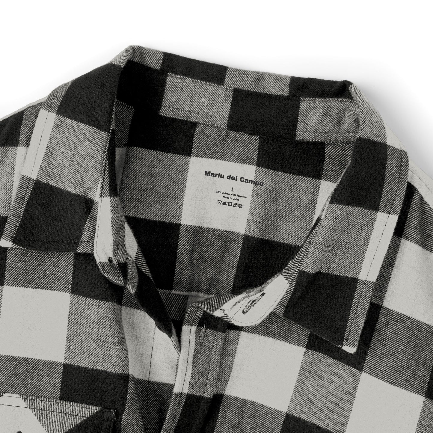 Shirt Unisex Flannel Lumberjack by Mariu del Campo.