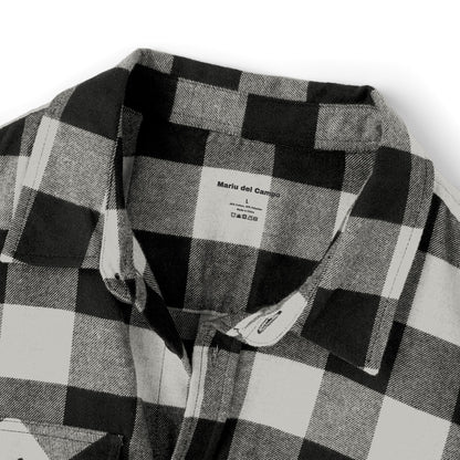Shirt Unisex Flannel Lumberjack by Mariu del Campo.