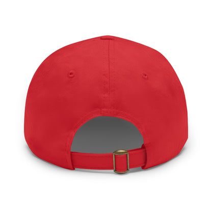 Hat with Leather Patch (Rectangle) love by Mariu del Campo.