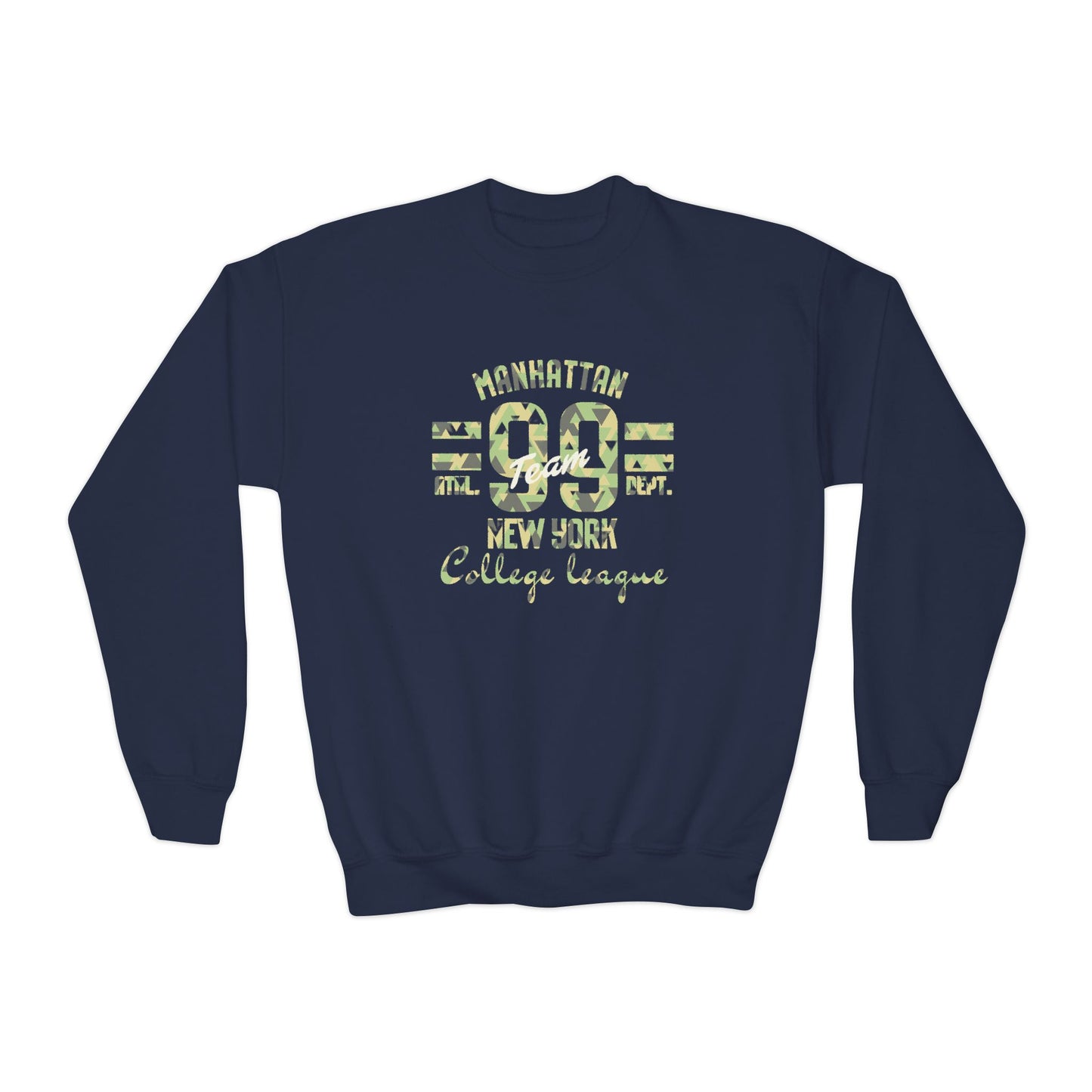 Sweatshirt Youth Crewneck Manhattan — Mariu del Campo