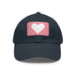 Hat with Leather Patch (Rectangle) love by Mariu del Campo.
