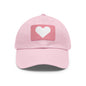 Hat with Leather Patch (Rectangle) love by Mariu del Campo.