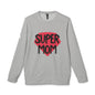 adidas® Unisex Fleece Crewneck Sweatshirt Super Mom by Mariu del Campo.
