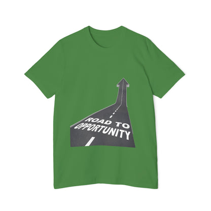 T-Shirt Unisex Road to Opportunity — Mariu del Campo