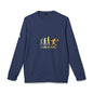 adidas® Unisex Fleece Crewneck Evolution of Padel — by Mariu del Campo