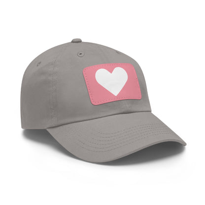 Hat with Leather Patch (Rectangle) love by Mariu del Campo.