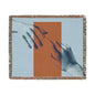 Woven Blanket Throw Hands by Mariu del Campo.