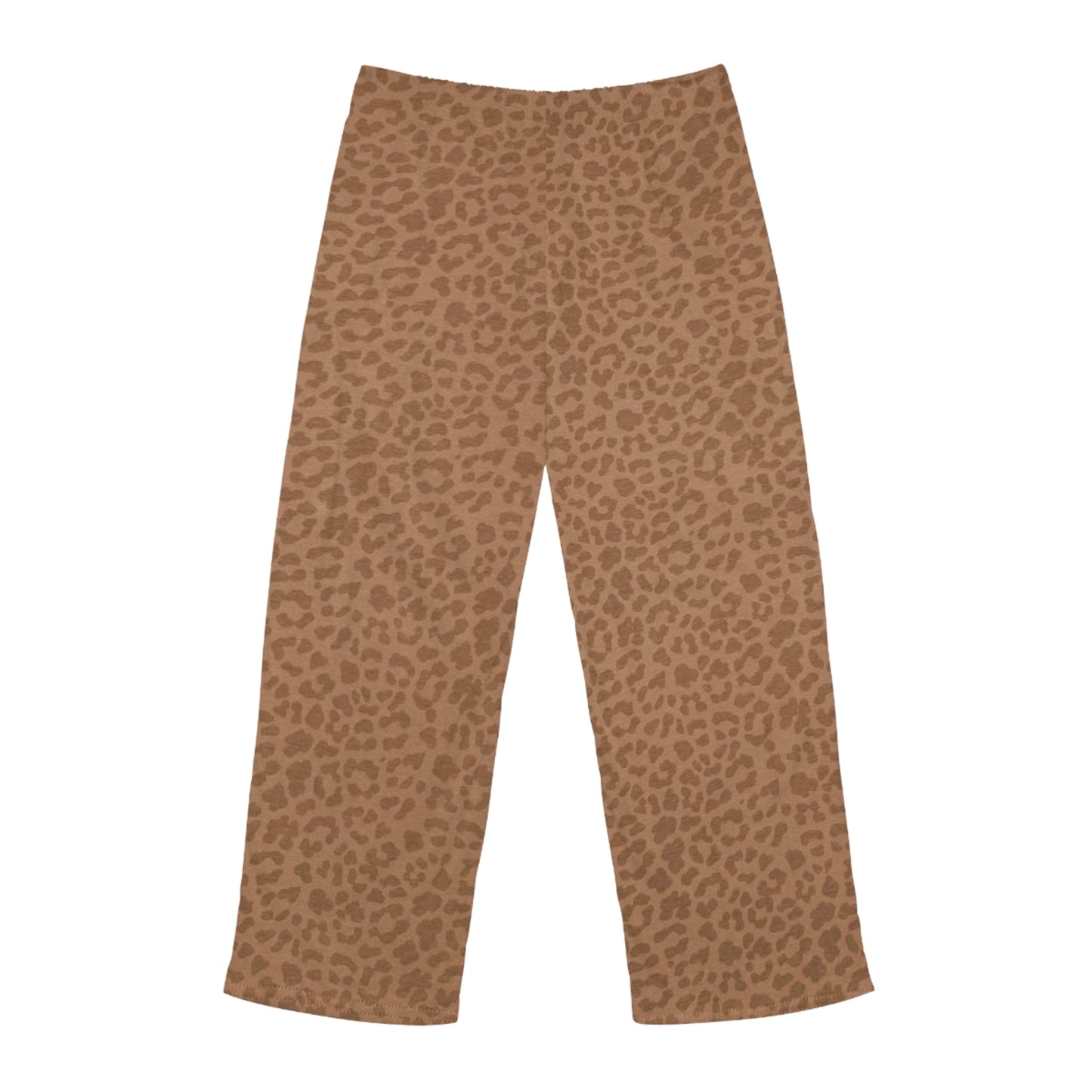 Pajama Men's Pants Brown Leopard by Mariu del Campo — lifestyle bedroom shot