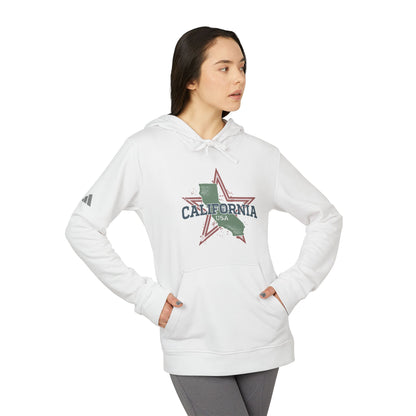 adidas® Unisex Fleece Hoodie California — by Mariu del Campo