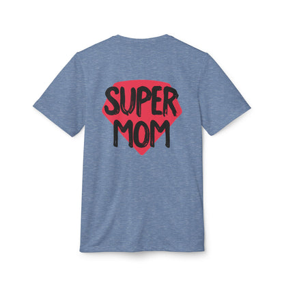 adidas® Unisex Sport T-shirt super mom by Mariu del Campo.