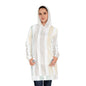 Hoodie Dress Cozy Striped Women's by Mariu del Campo — front view S size