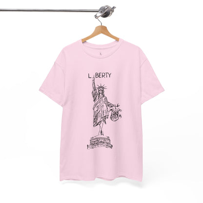 T-Shirt Statue of Liberty Unisex Cotton Tee by Mariu del Campo.