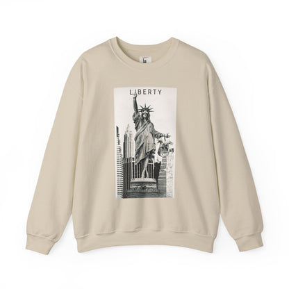 Sweatshirt Statue of Liberty Unisex by Mariu del Campo.