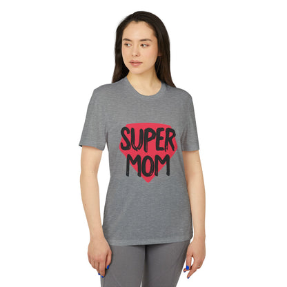 adidas® Unisex Sport T-shirt super mom by Mariu del Campo.