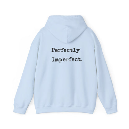 Hoodie Unisex Heavy Blend Perfect Imperfect — by Mariu del Campo