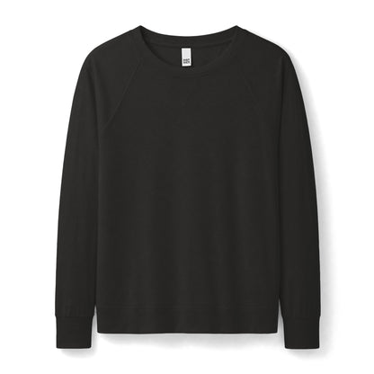 Sweatshirt Women's Featherweight French Terry Long Sleeve Crewneck — by Mariu del Campo
