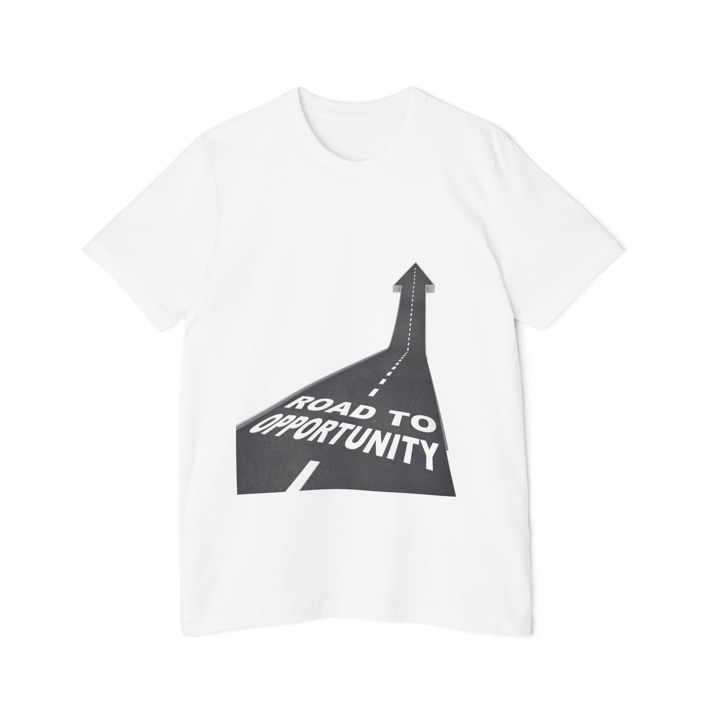T-Shirt Unisex Road to Opportunity — Mariu del Campo