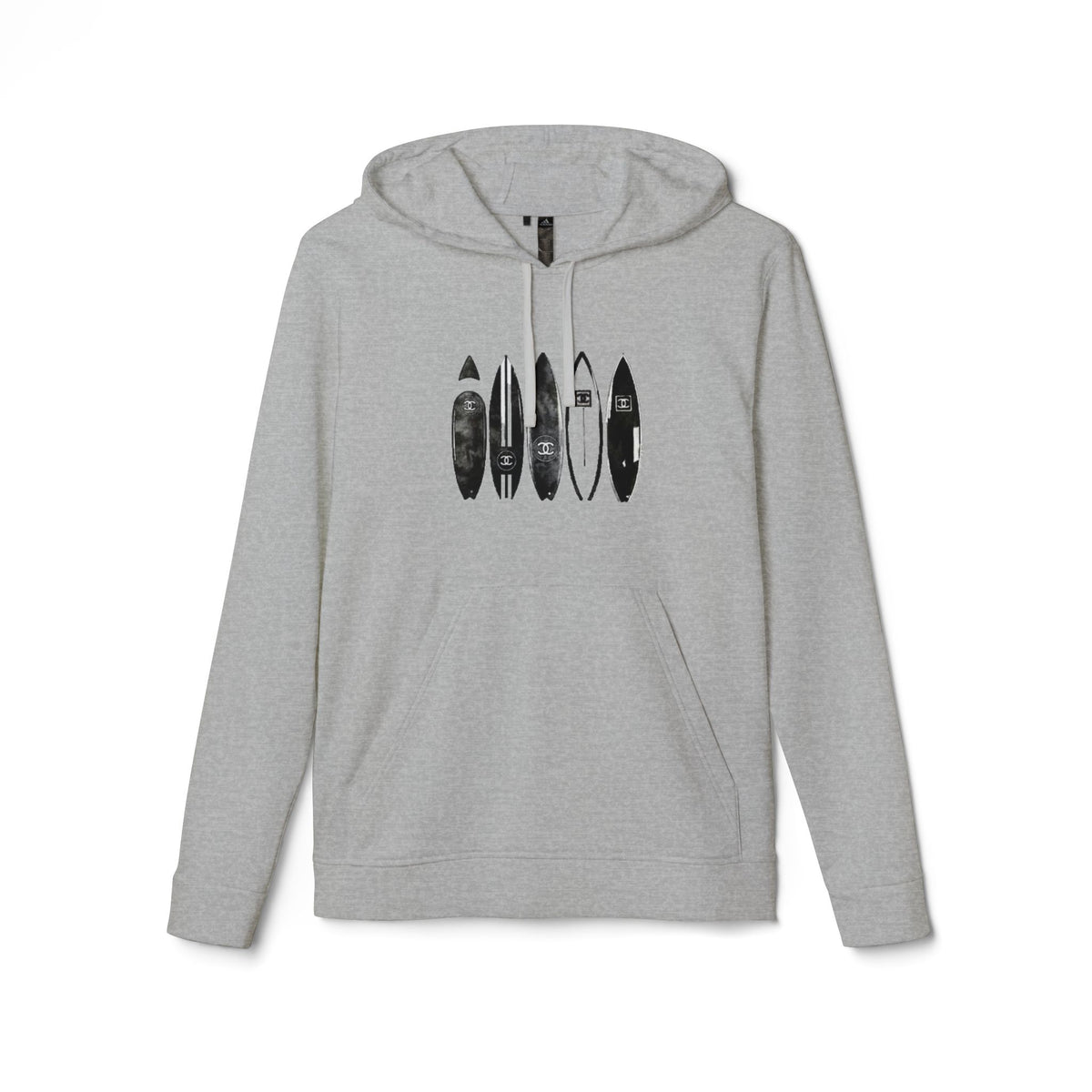adidas® Unisex Fleece Hoodie Surf — by Mariu del Campo