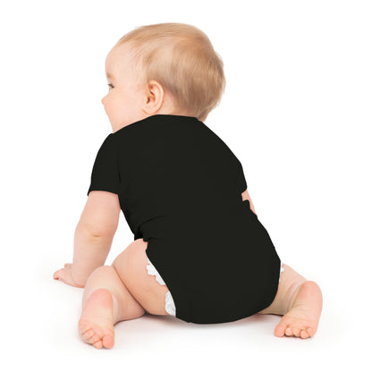 Bodysuit Unisex Baby Short Sleeve Buo by Mariu del Campo.