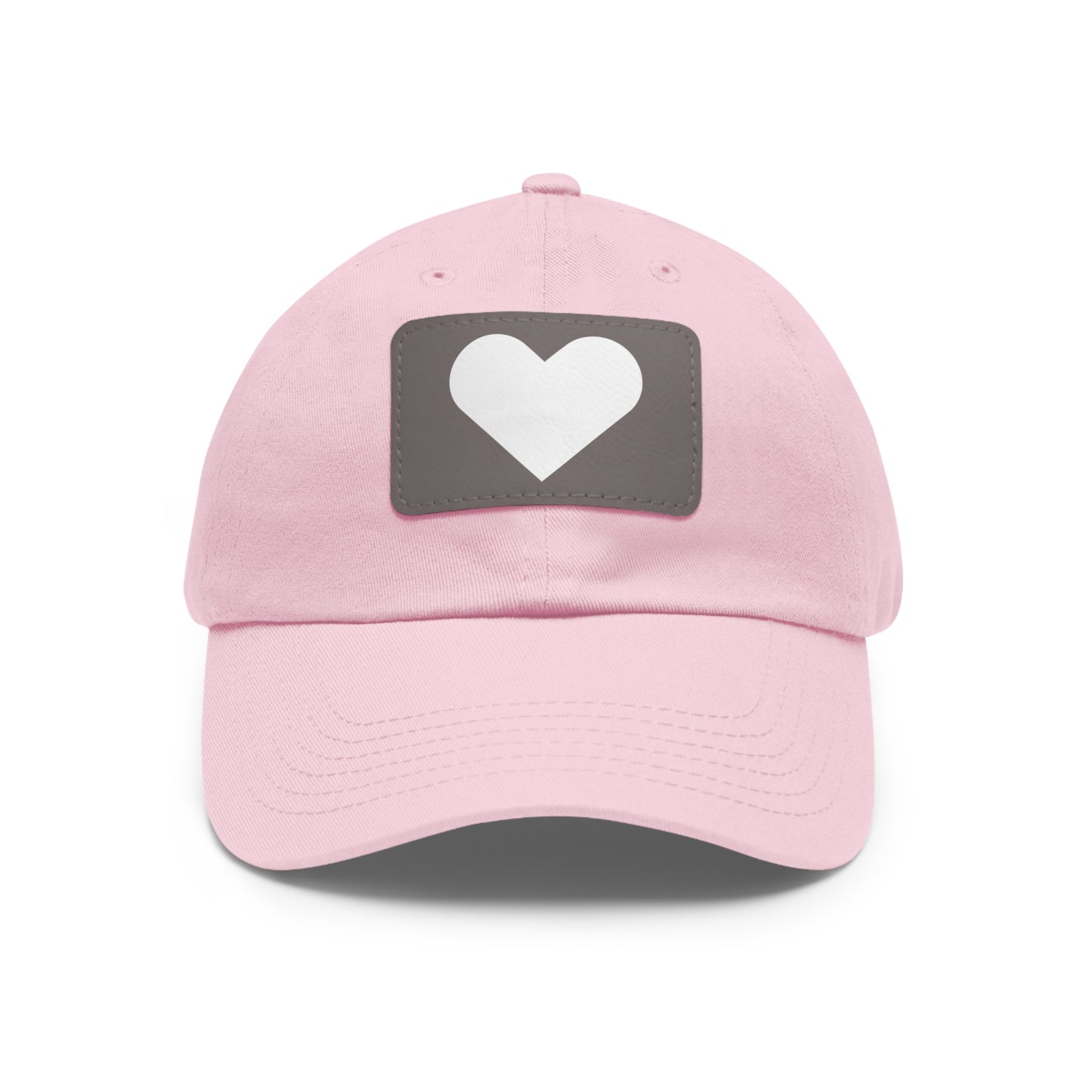 Hat with Leather Patch (Rectangle) love by Mariu del Campo.