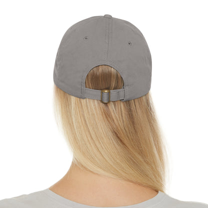 Hat with Leather Patch (Rectangle) love by Mariu del Campo.