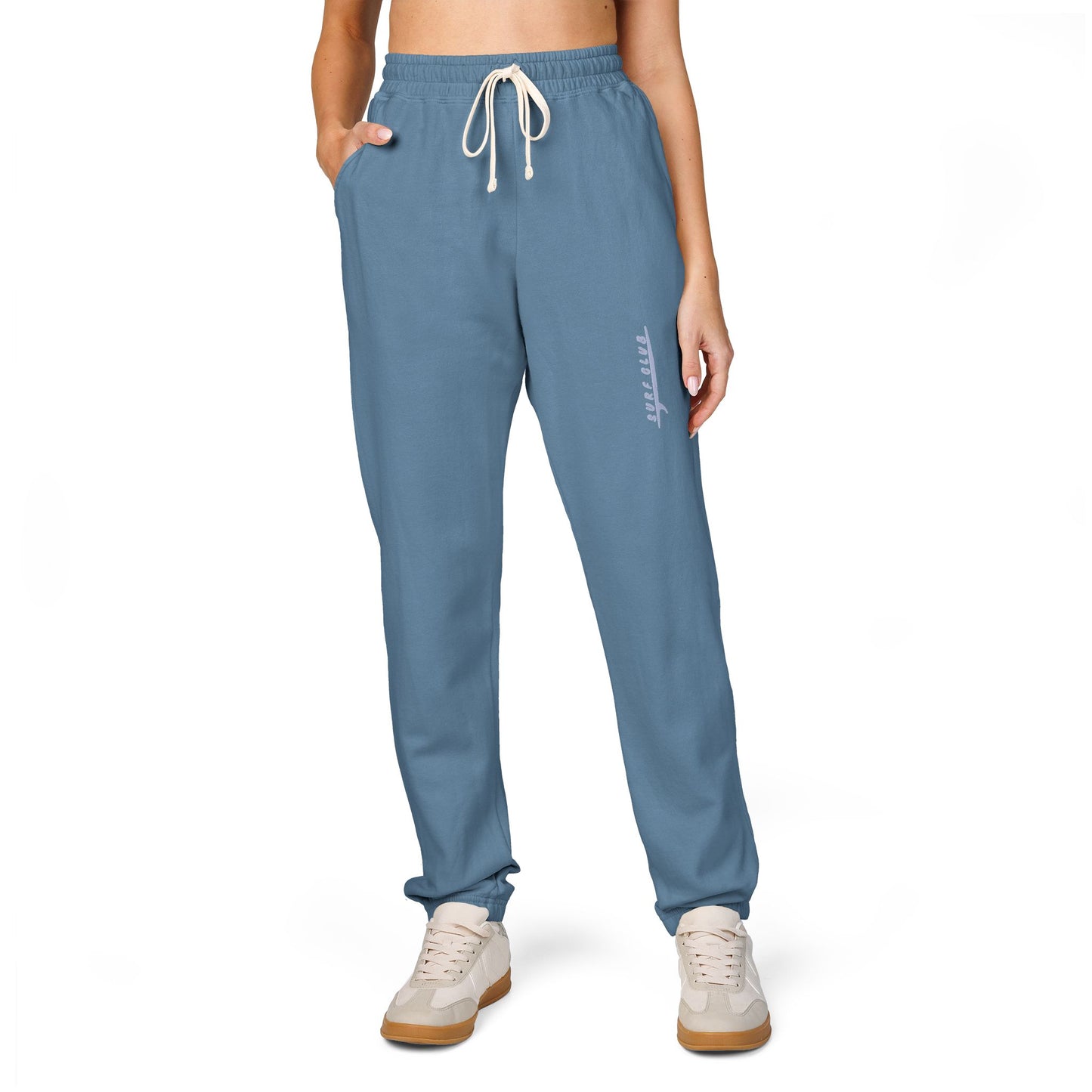 Sweatpants Fleece Surf Club by Mariu del Campo.