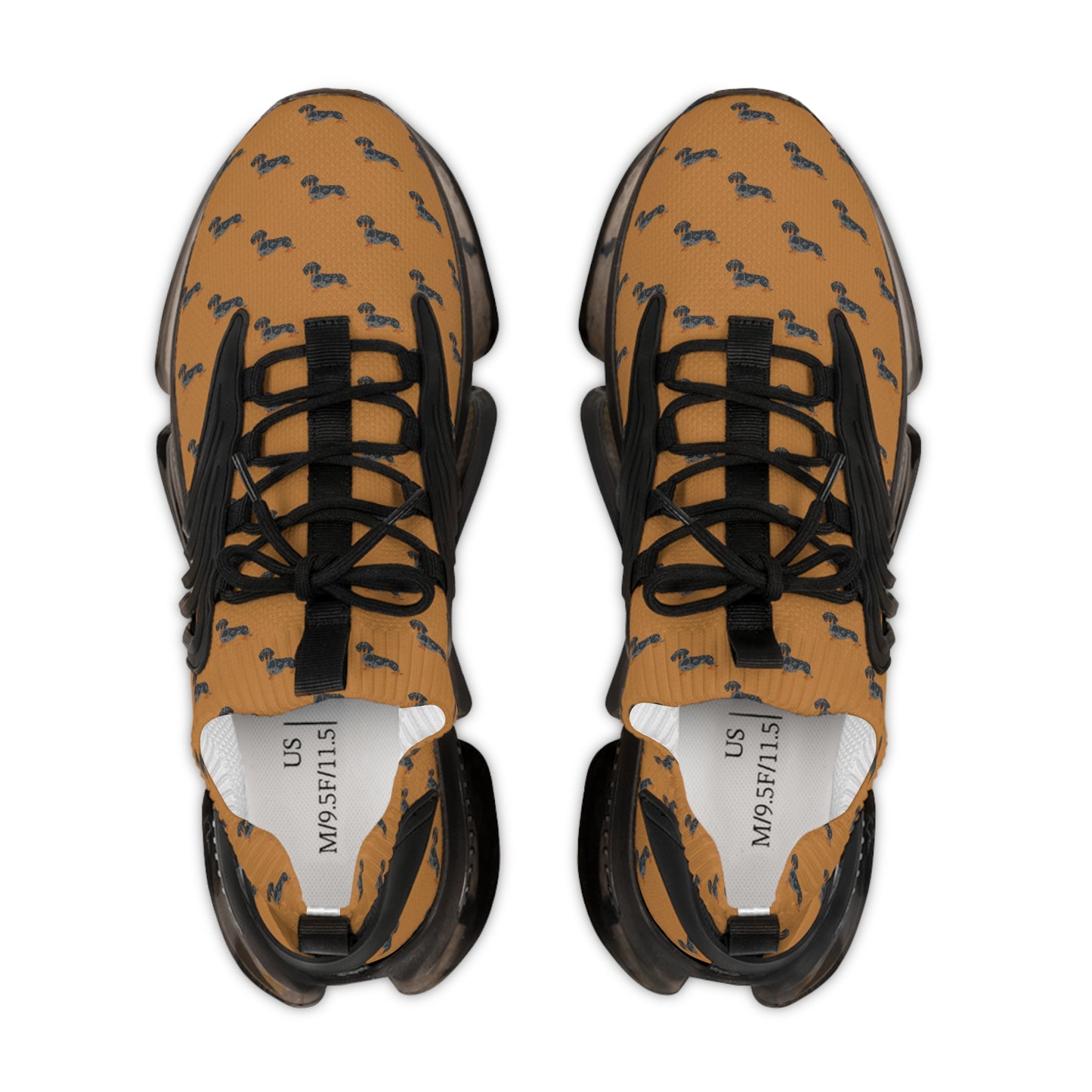 Sneakers Unisex Mesh Dachshund — by Mariu del Campo