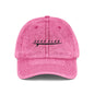 Hat Vintage Cap (Embroidery) by Mariu del Campo.