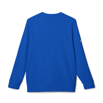 adidas® Unisex Fleece Crewneck Sweatshirt Super Mom — by Mariu del Campo