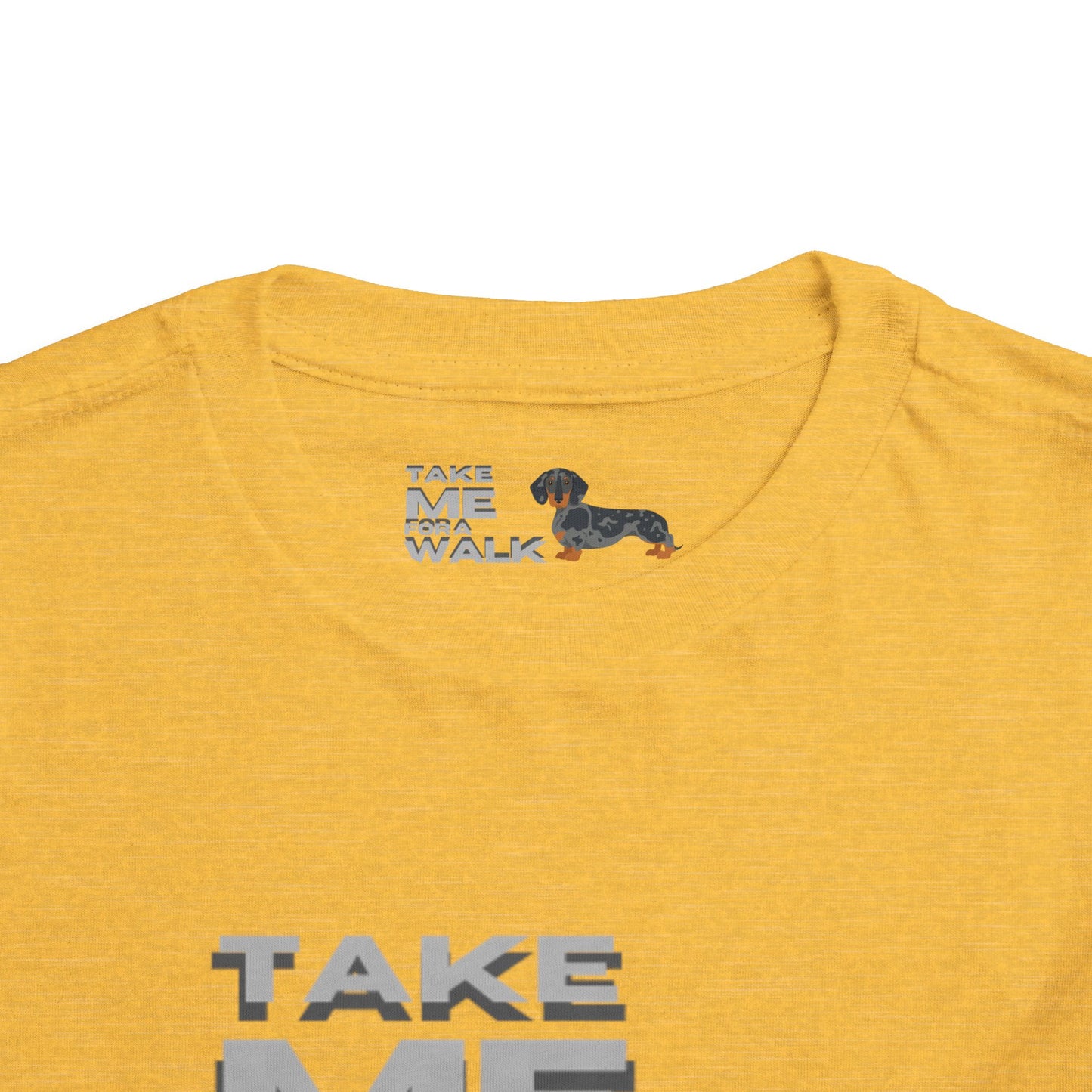 T-Shirt Toddler Short Sleeve Dachshund — by Mariu del Campo