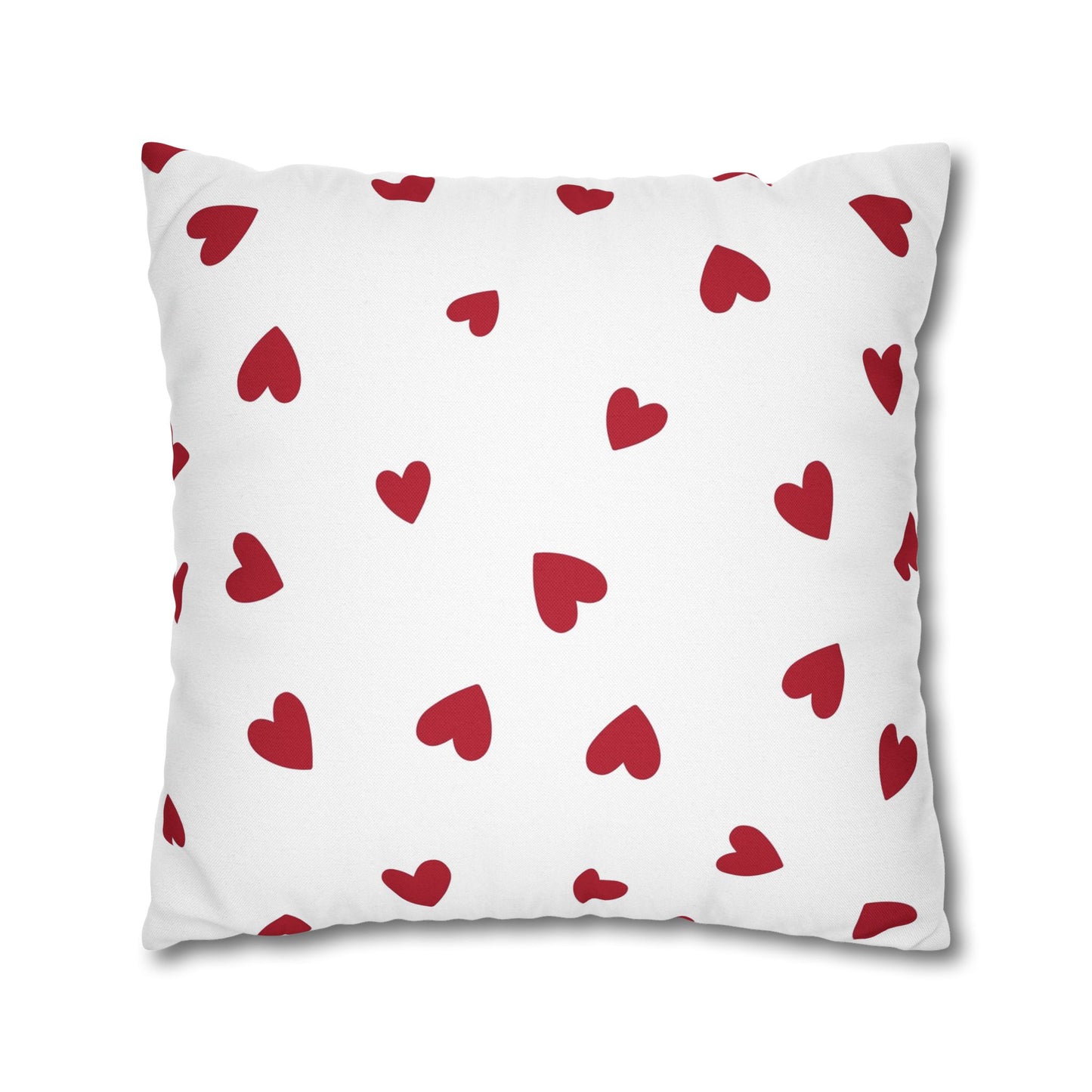 Pillowcase Spun Polyester Square heart by Mariu del Campo.