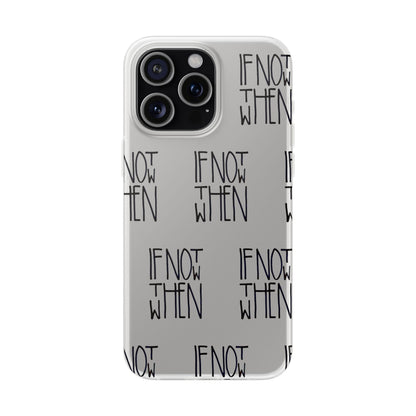 Cases Flexi if not when by Mariu del Campo.