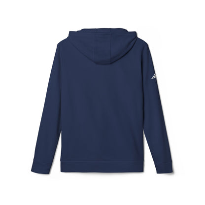 adidas® Unisex Fleece Hoodie Super Mom by Mariu del Campo.