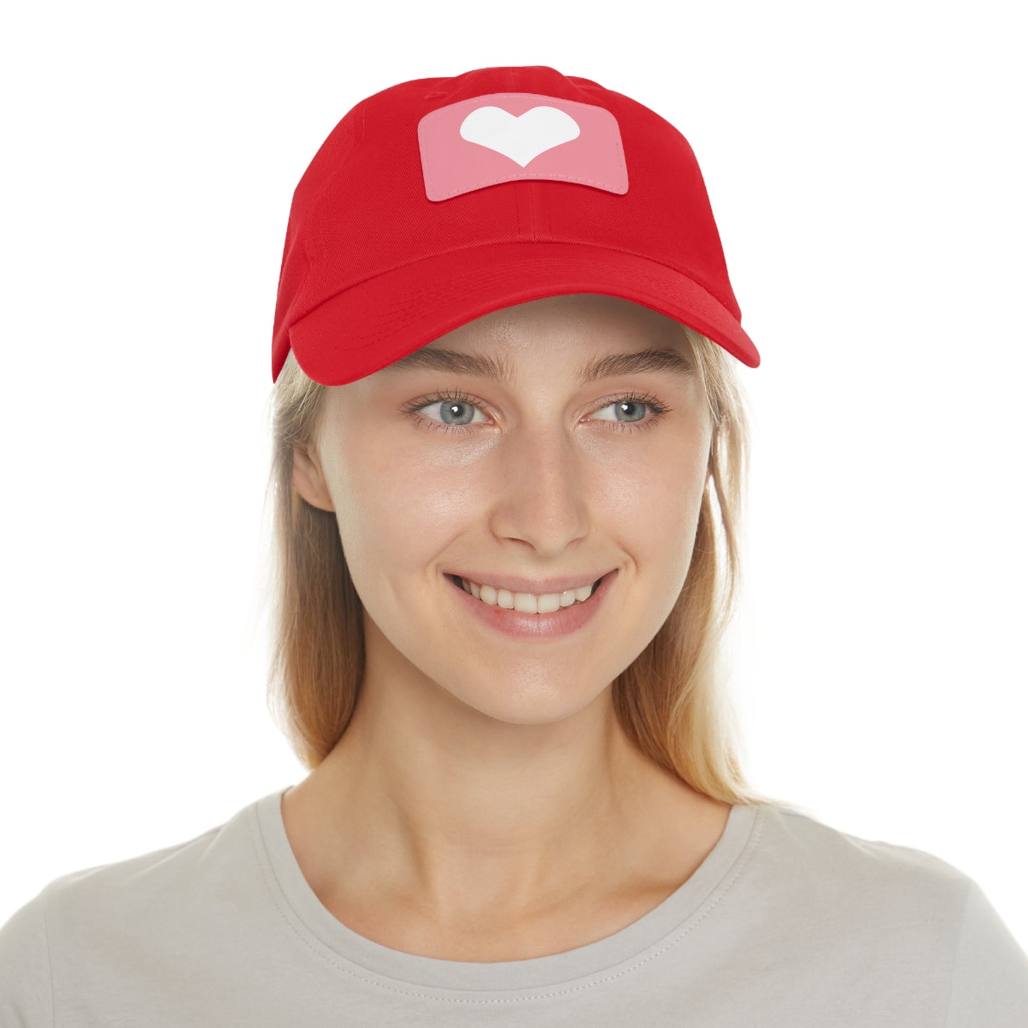 Hat with Leather Patch (Rectangle) love by Mariu del Campo.