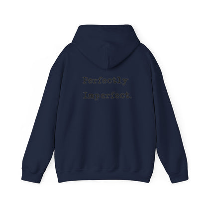 Hoodie Unisex Heavy Blend Perfect Imperfect — by Mariu del Campo
