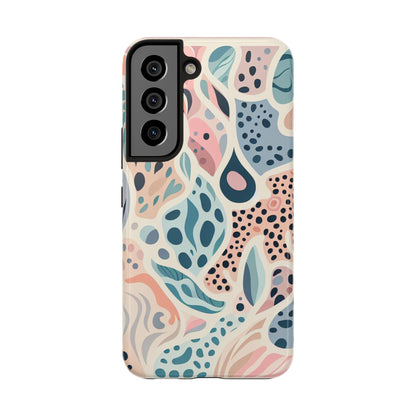 Cases Tough Phone Animal Print - Pastel Design by Mariu del Campo.