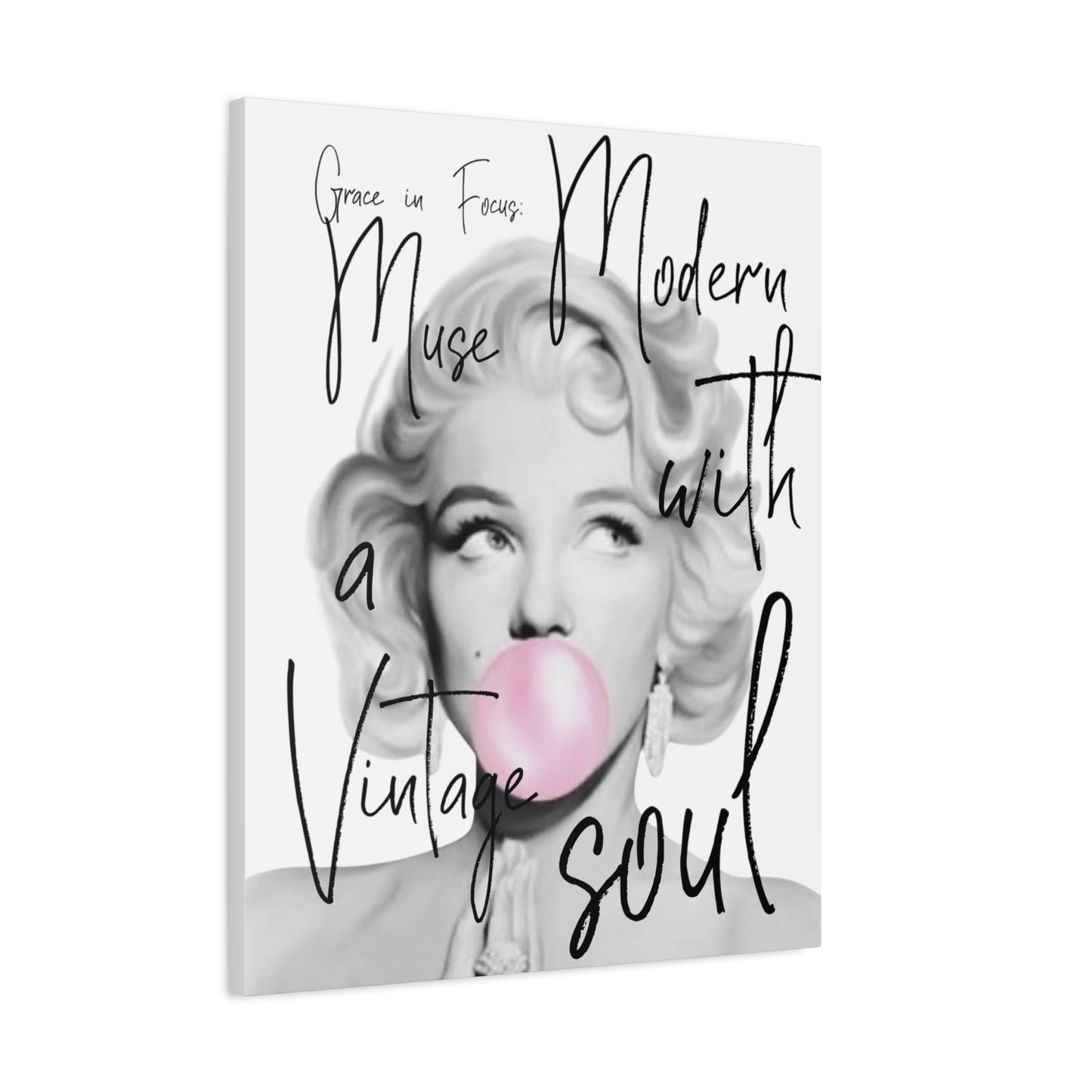 Canvas Marilyn Monroe by Mariu del Campo.
