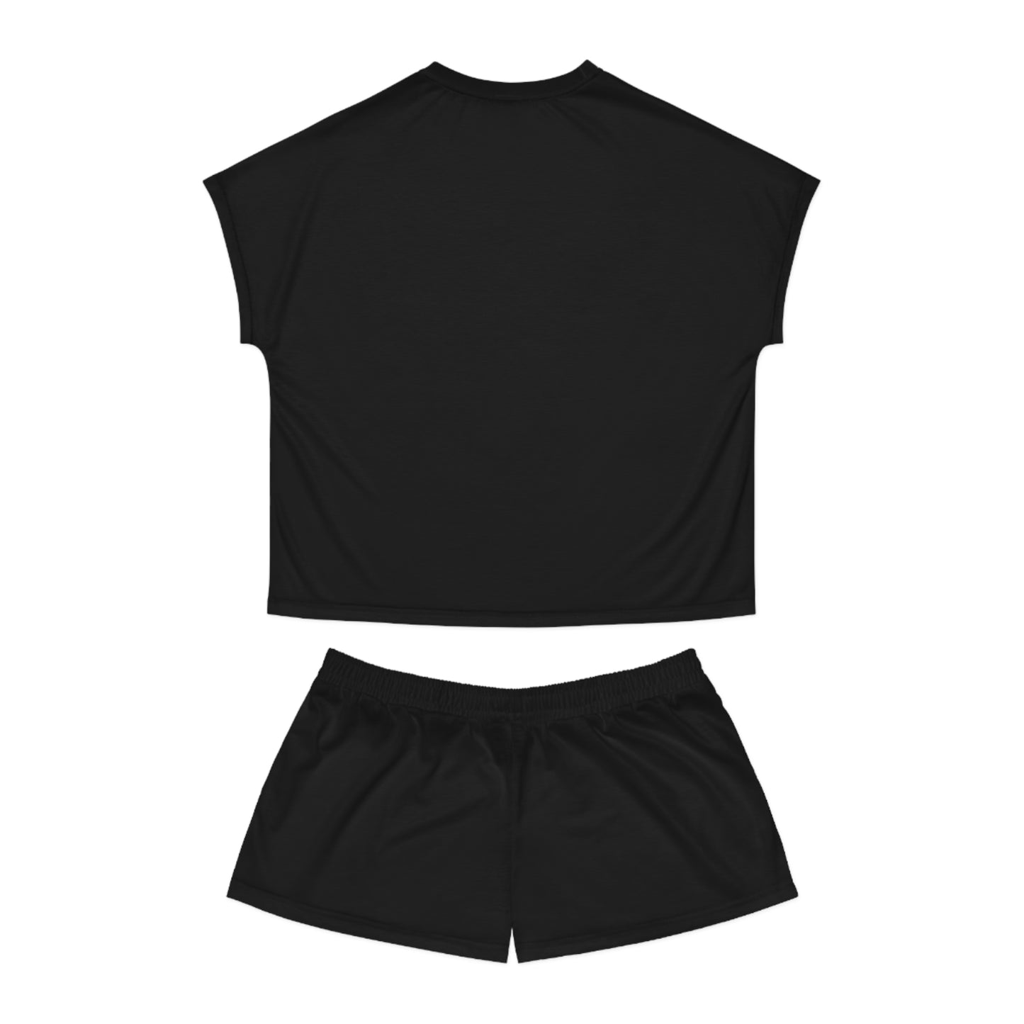 Pajama Women's Short Set Black by Mariu del Campo.