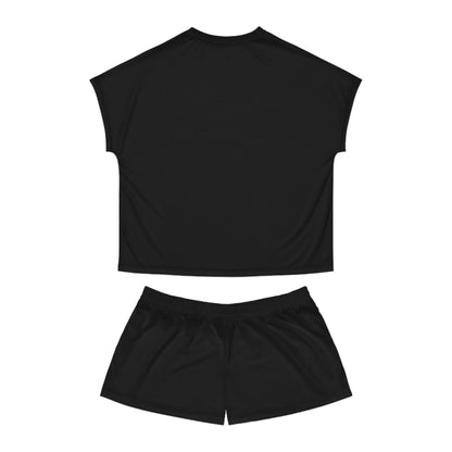 Pajama Women's Short Set Black by Mariu del Campo.