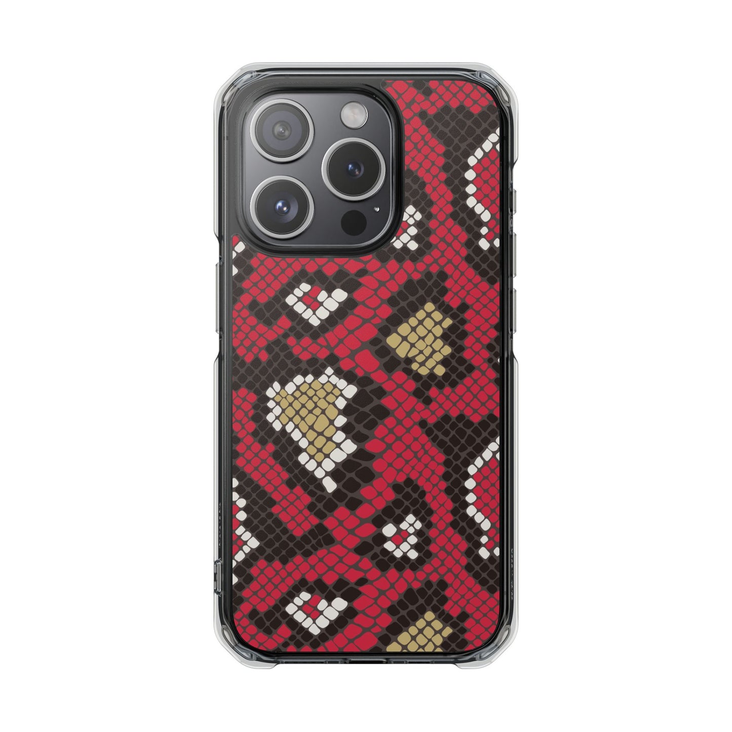 Cases Magnetic Clear Impact reptile by Mariu del Campo. - Mariu del Campo